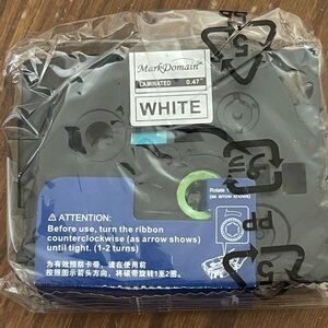 12 Mark Domain label maker tape